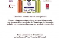 Taller de cata de vinos premiados de Tenerife