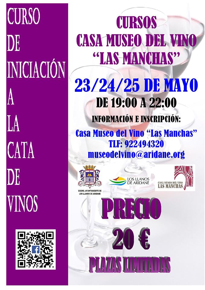 Curso de Iniciación a la Cata, en la Casa Museo del Vino Las Manchas. La Palma mayo 2016