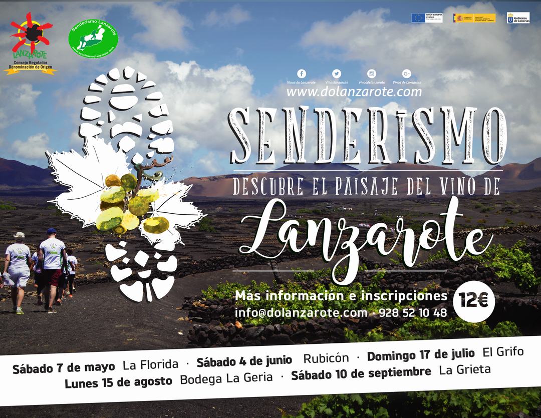 Senderismo para descubrir el paisaje del vino de Lanzarote