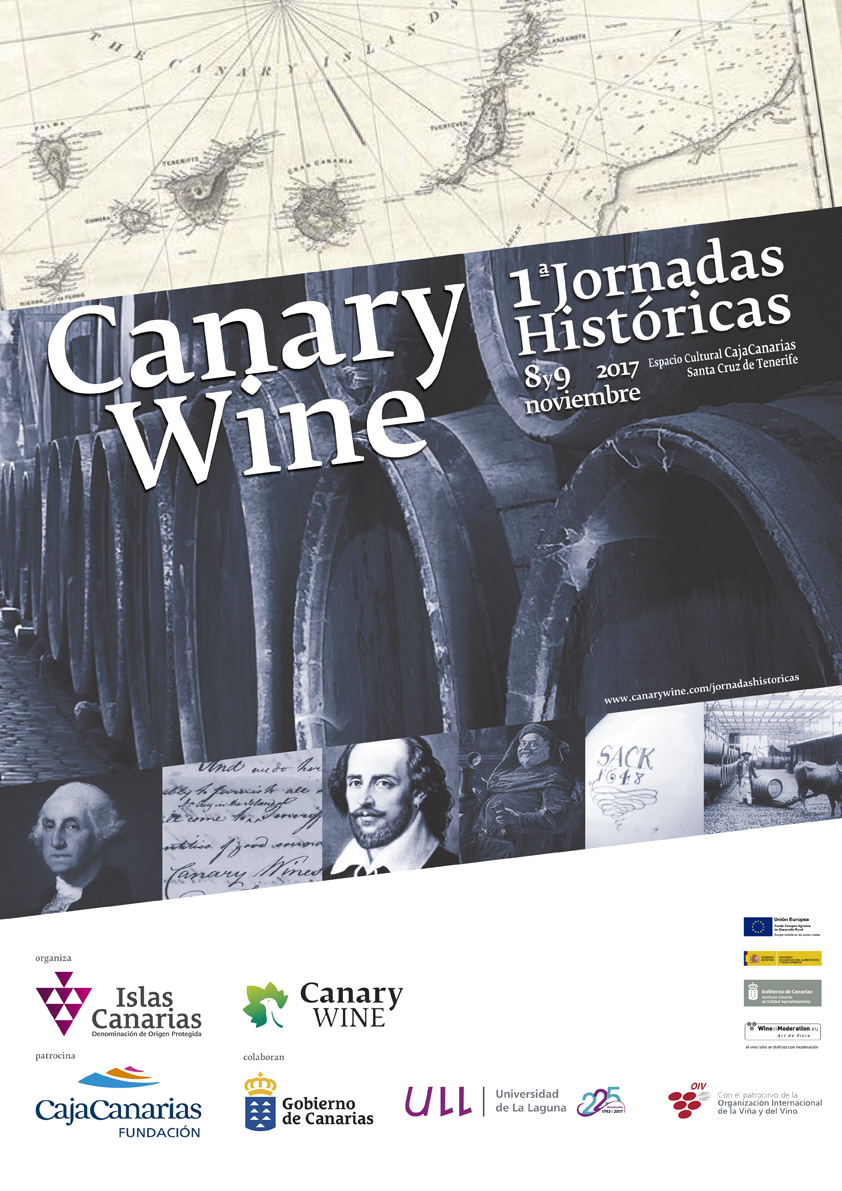 La Organización Internacional de la Viña y el Vino (OIV) acepta el patrocinio de las 1as Jornadas Históricas “Canary Wine”