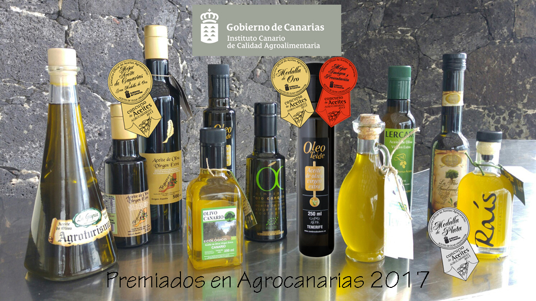 Concurso Oficial de Aceite de Oliva Virgen Extra Agrocanarias 2018
