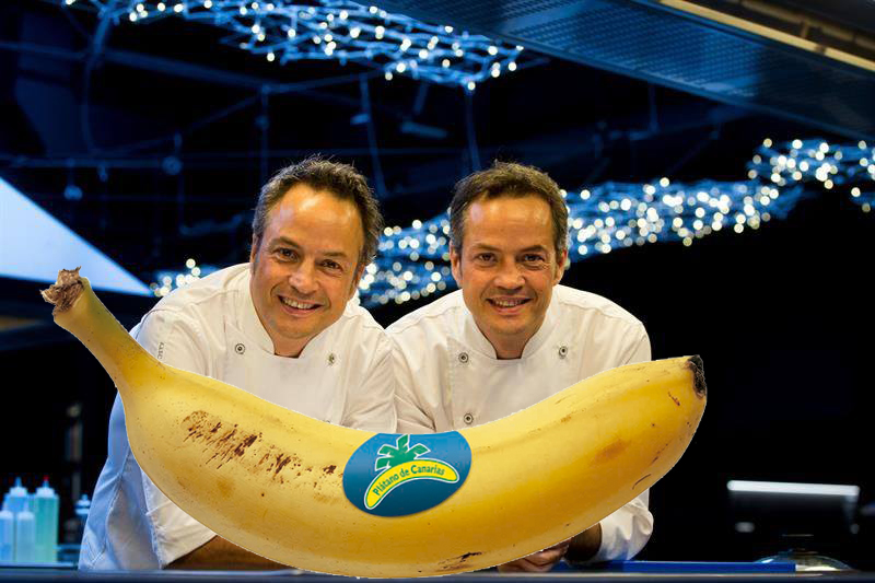 Plátano de Canarias y los Hermanos Torres presentan en Madrid un nuevo libro destinado a profesionales,  “Plátano de Canarias en la cocina”