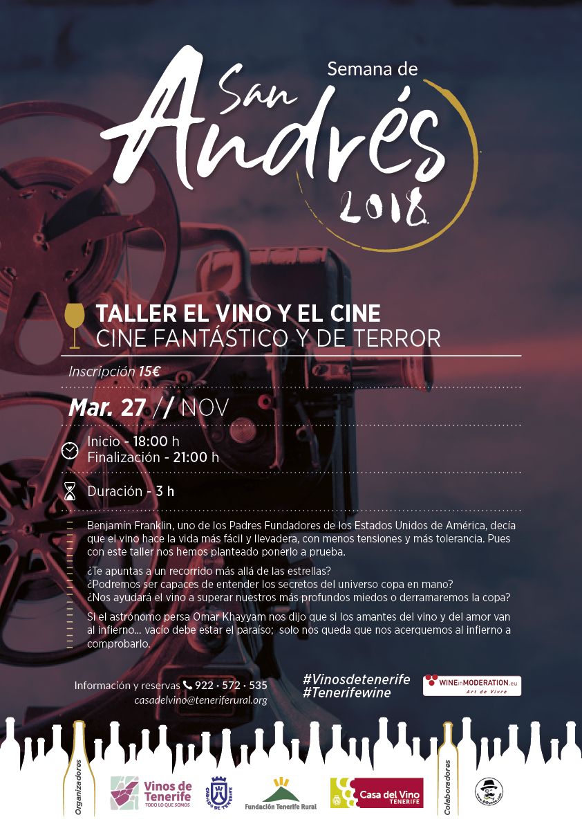 El Vino de Tenerife y el Cine: Cine Fantástico y de Terror