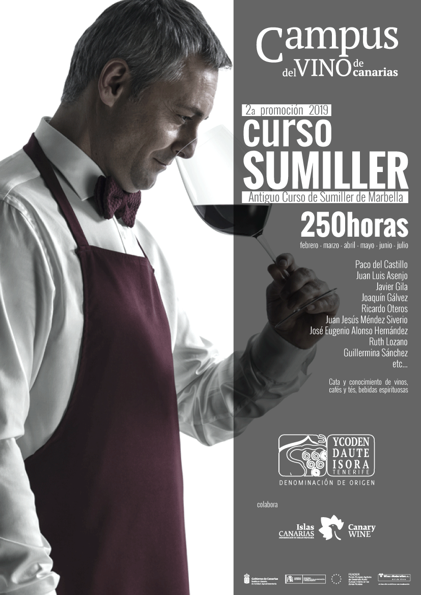 II Curso de Sumiller, Campus del Vino de Canarias