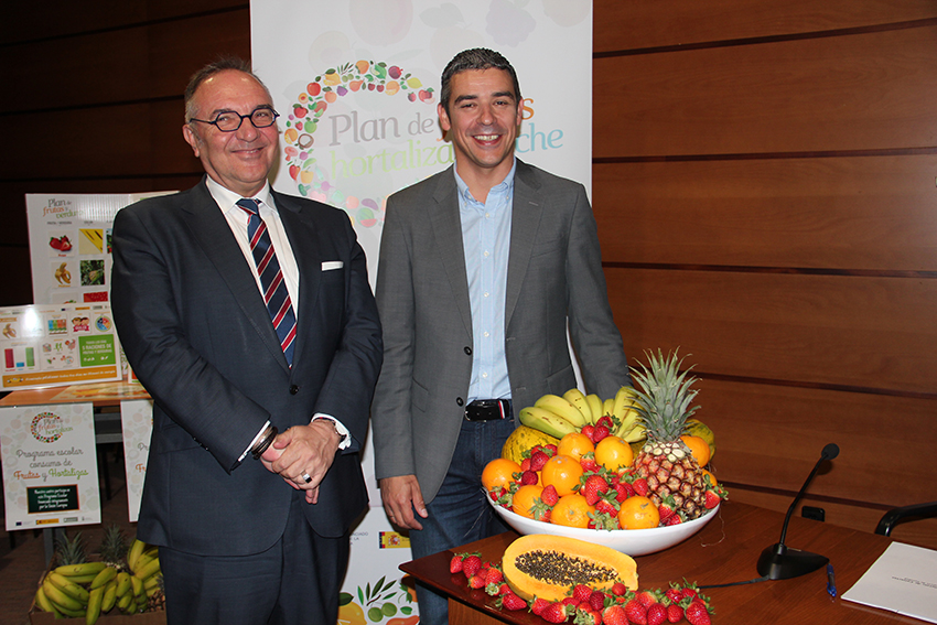 Un total de 82.957 escolares en 397 centros educativos de toda Canarias se benefician este curso del Plan de frutas y verduras