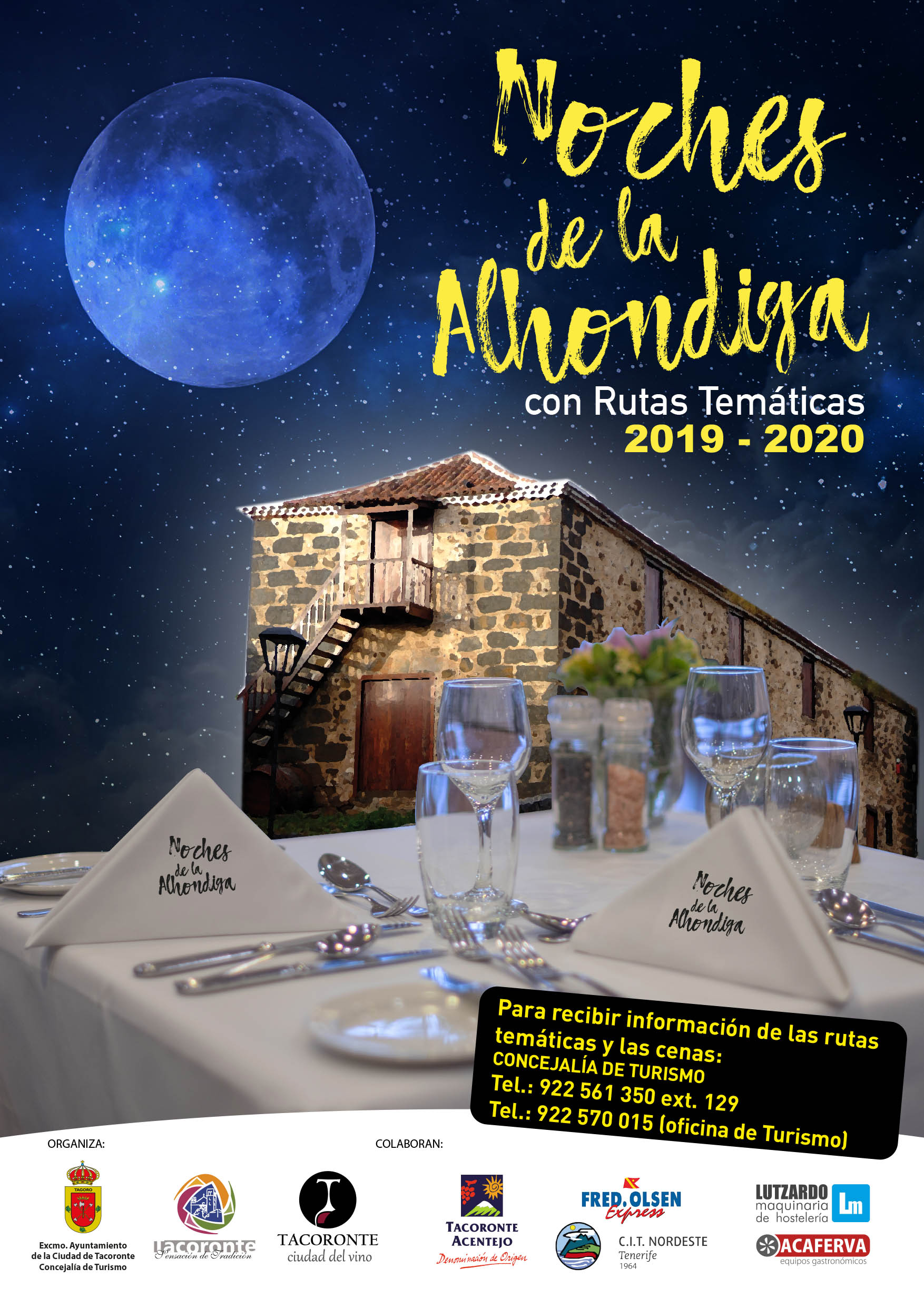 Marba será la bodega protagonista de la próxima jornada de Noches de La Alóndiga, en el municipio de Tacoronte, el jueves 12 de marzo de 2020
