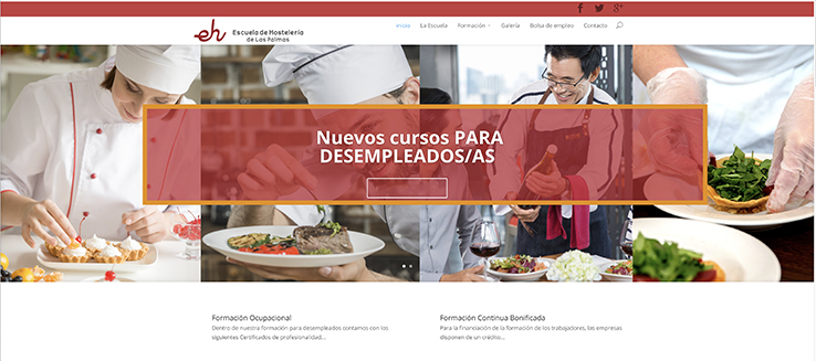 Cursos gratuitos on-line de la Escuela de Hostelería de Las Palmas