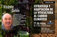 Vicente Sotés impartirá el curso “Estrategia y adaptación de la viticultura al cambio climático”