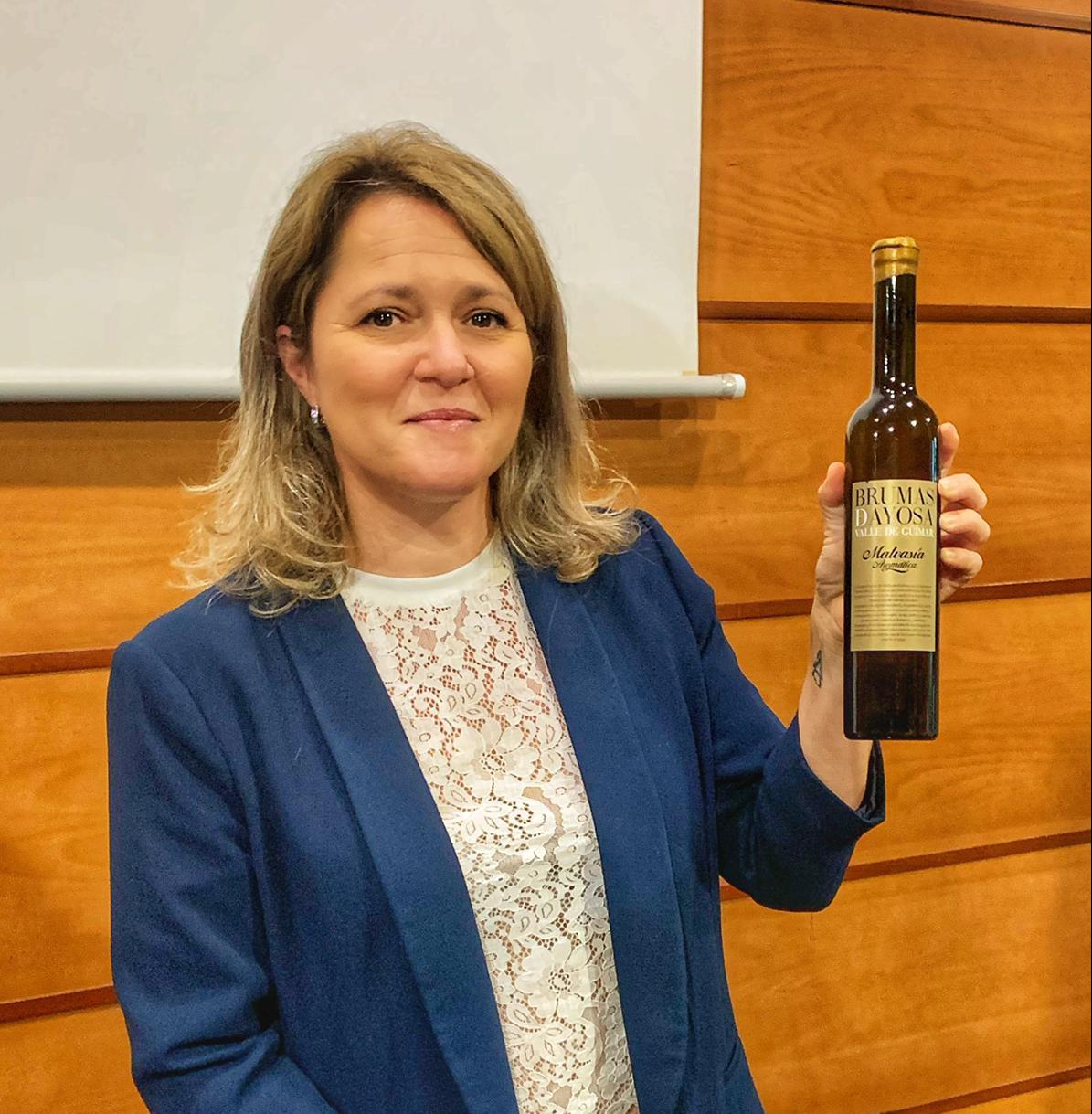 Brumas de Ayosa Malvasía aromática dulce, de Güímar (Tenerife), elegido el mejor vino del Archipiélago en el Concurso Agrocanarias 2020