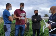 Agricultura adquiere tres drones multiespectrales para controlar posibles daños en los viñedos