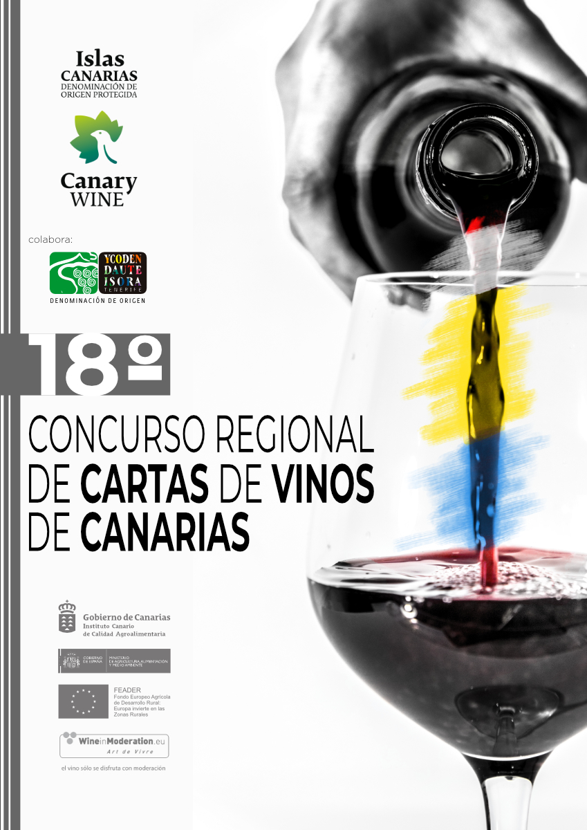 Convocado el XVIII Concurso Regional de “Cartas de Vinos de Canarias” para Hostelería, Restauración y Tiendas Especializadas