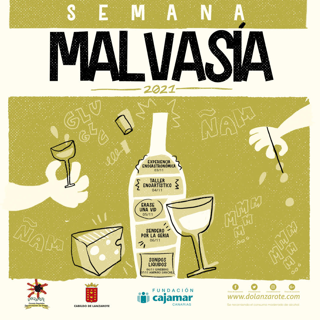 Llega una nueva edición de ‘Malvasía, la semana del vino de Lanzarote’.