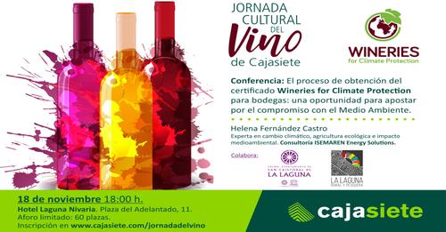 Jornada Cultural del Vino Cajasiete en La Laguna