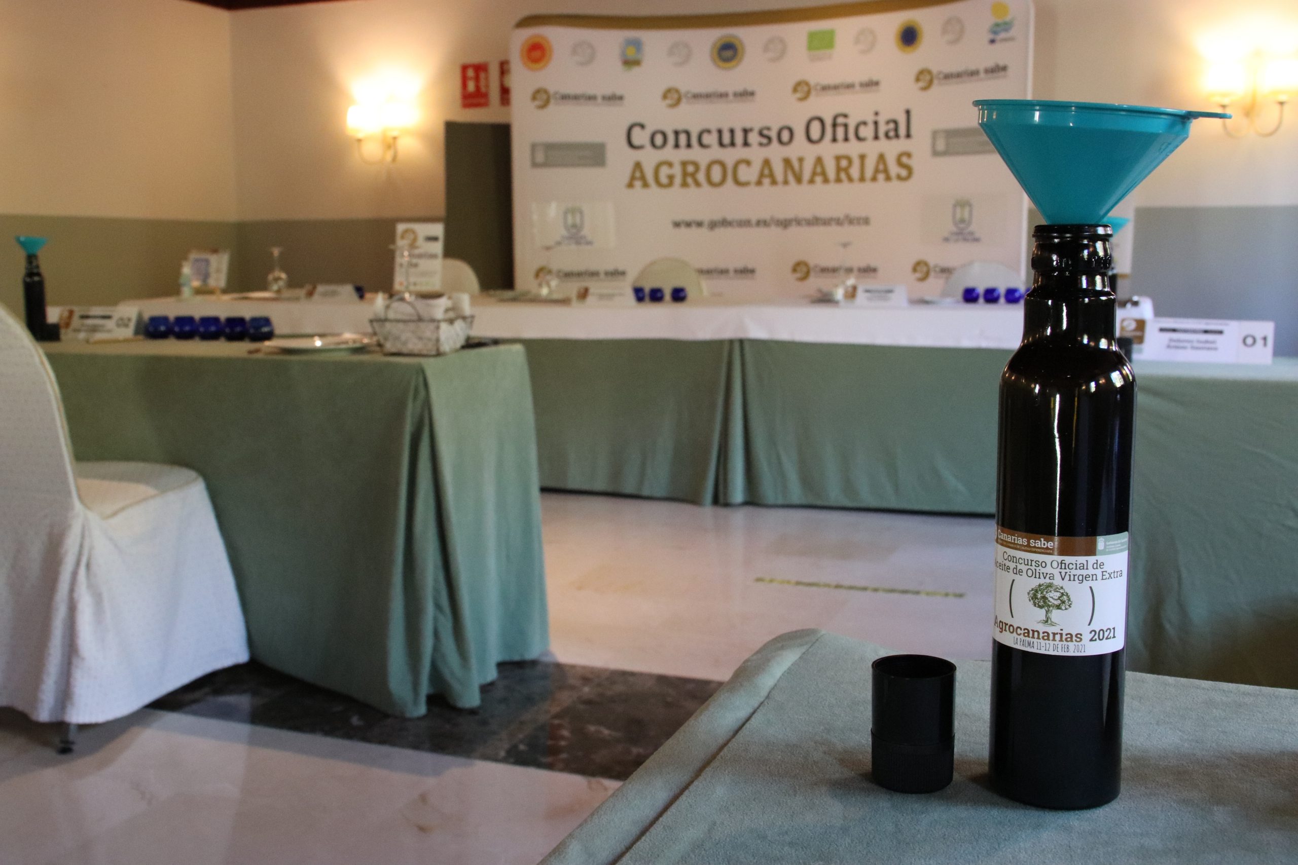 Canarias convoca el Concurso Oficial de Aceite de Oliva Virgen Extra Agrocanarias 2022