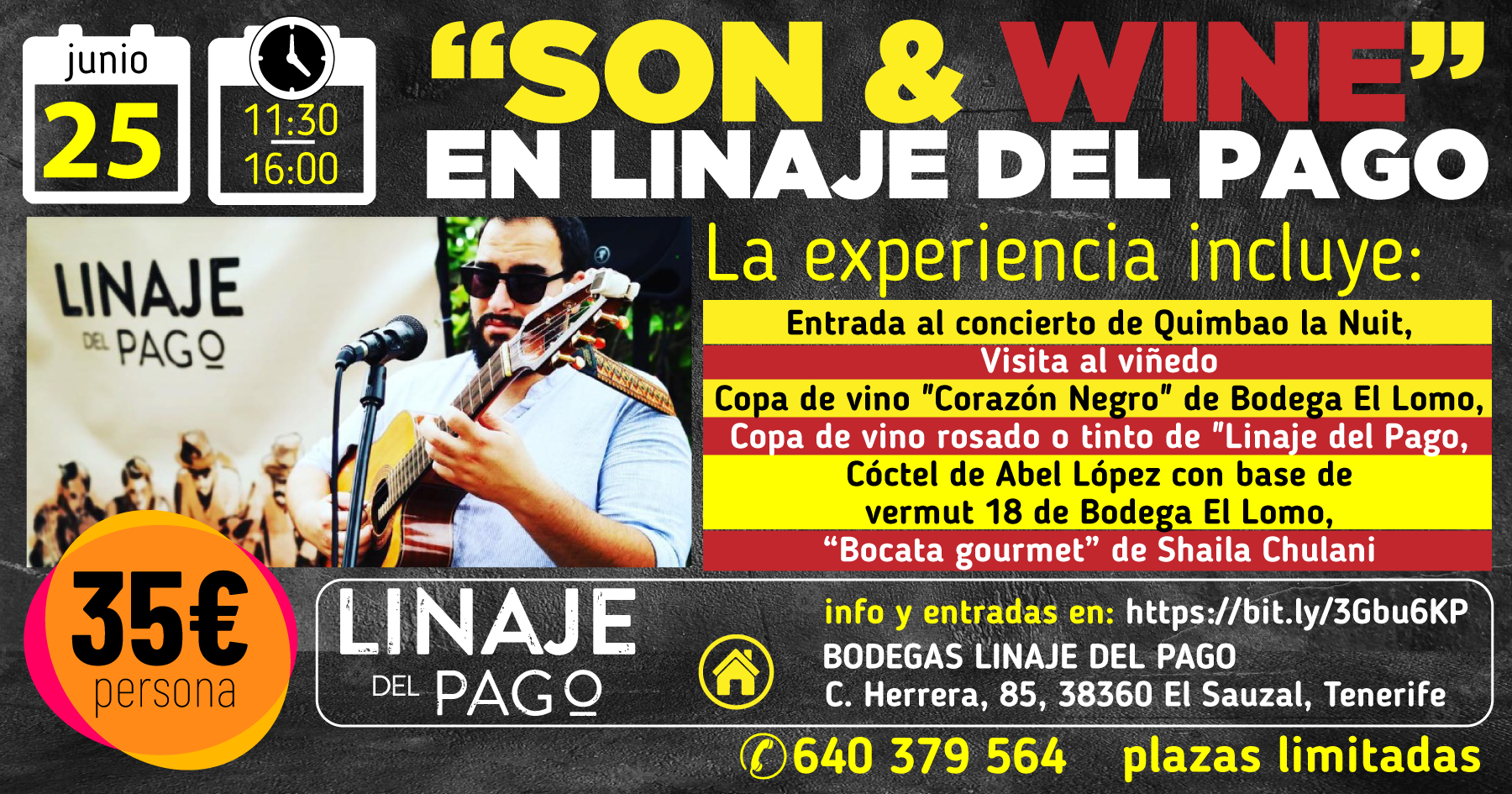 SON & WINE en Linaje del Pago