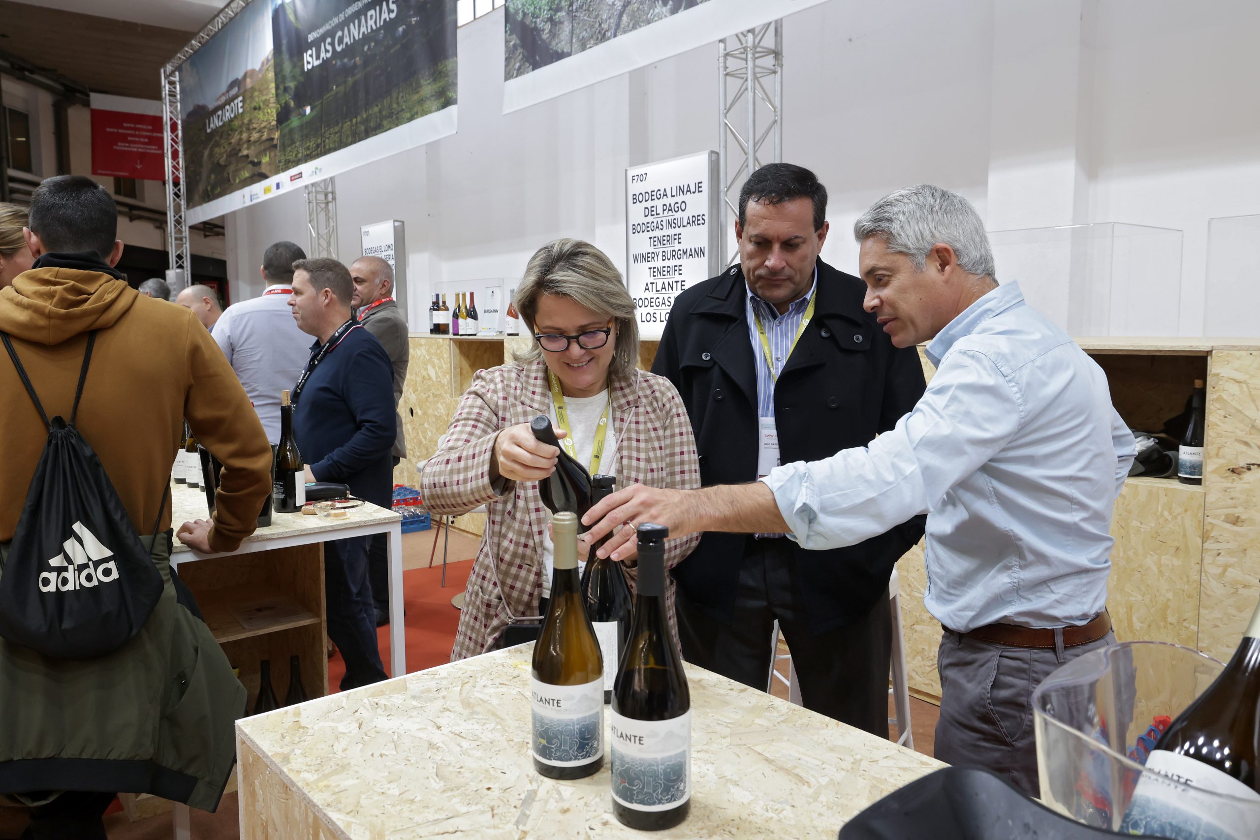 11 Bodegas de las Islas Canarias muestran la calidad de sus vinos en la feria Barcelona Wine Week.