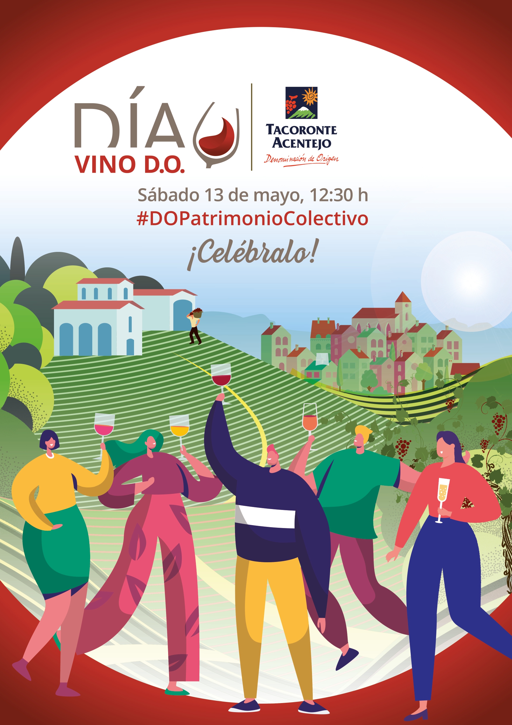 El pasado sábado 13 de mayo de 2023, 38 Denominaciones de Origen de Vino celebraron el día del vino con D.O.