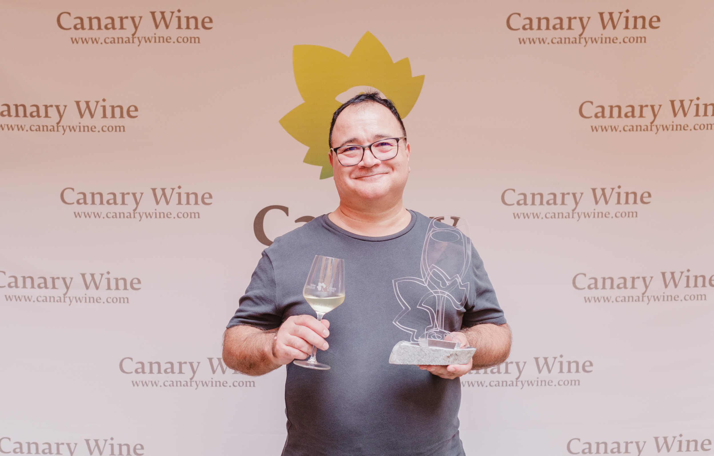 Jacinto Manuel Hernández Rosado, reconocido como Embajador Canary Wine 2023